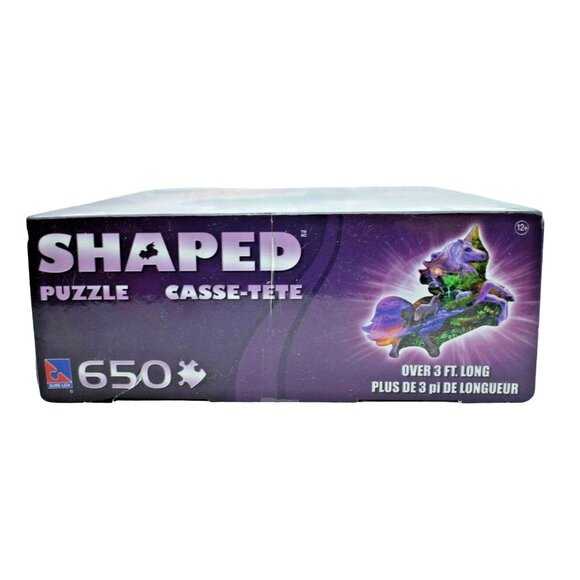 SureLox Mystic Unicorn Shaped 650 Piece Jigsaw Puzzle 3 feet Complete - Picture 7 of 9